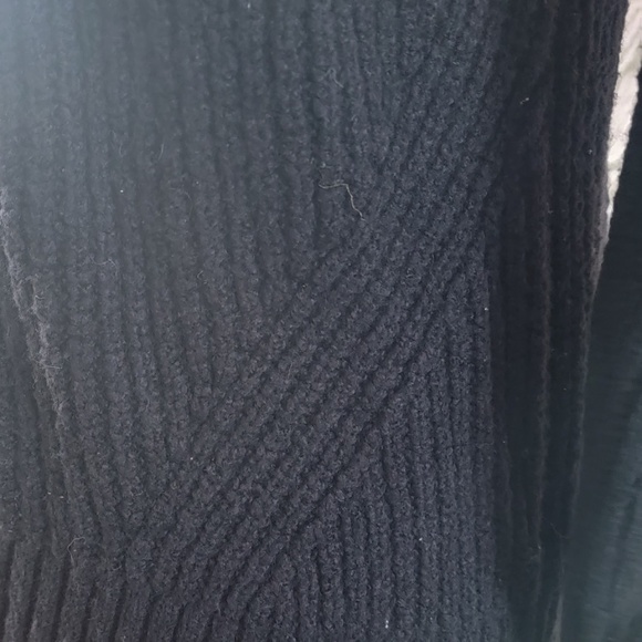 Turtleneck Black Sweater - Picture 4 of 5